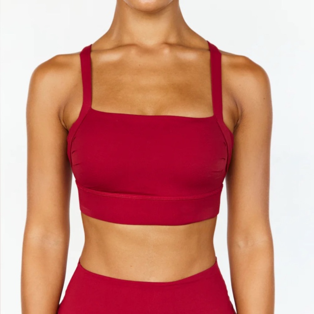 Astoria LUXE BALANCE Signature Sports Bra - Dark Cherry